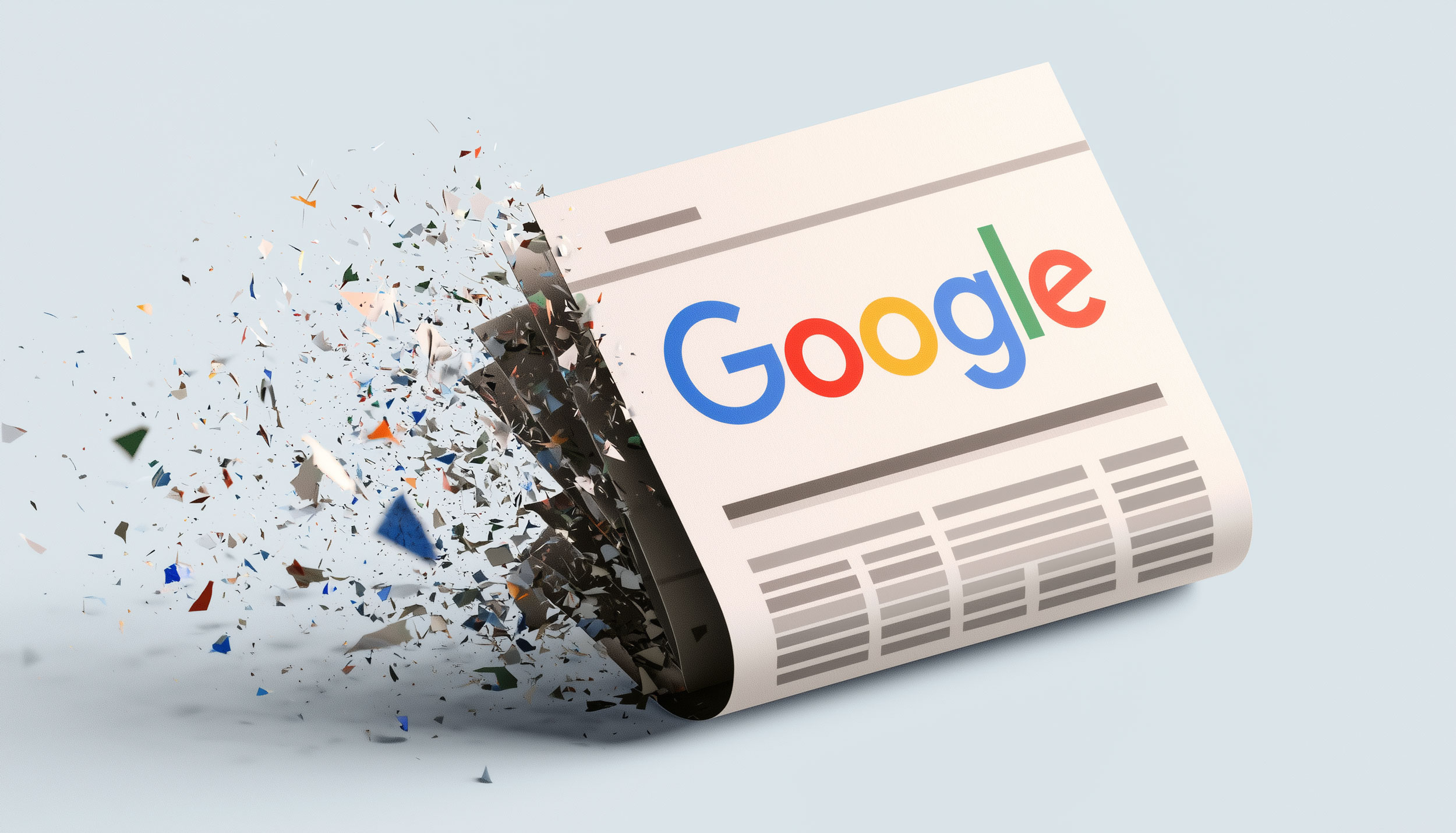 Des articles disparaissent de l'onglet Actualités de Google, sans explication